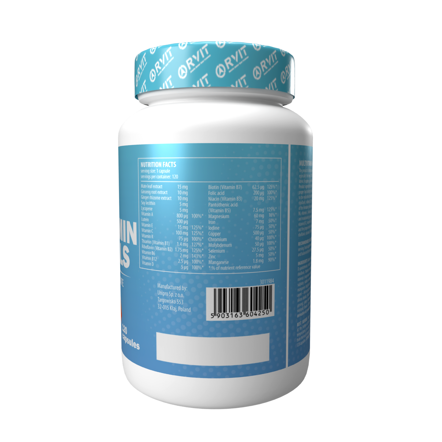 MULTIVITAMIN + MINERALS
